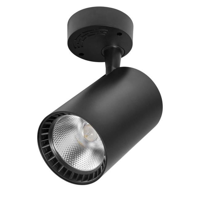 Светильник точечный накладной TL02S 30Вт 4000К 36° черный DELUX
